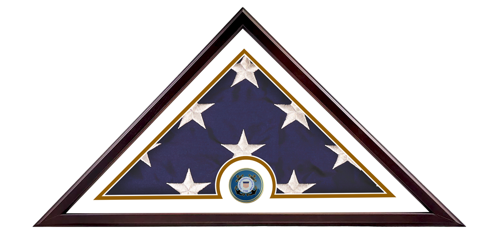 Veteran's Freedom Flag Case - Coast Guard