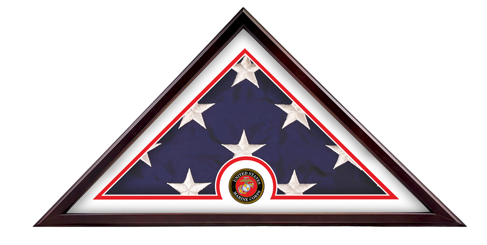 Veteran's Freedom Flag Case - Marines