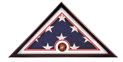 Veteran's Freedom Flag Case - Marines