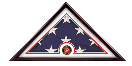 Veteran's Freedom Flag Case - Marines